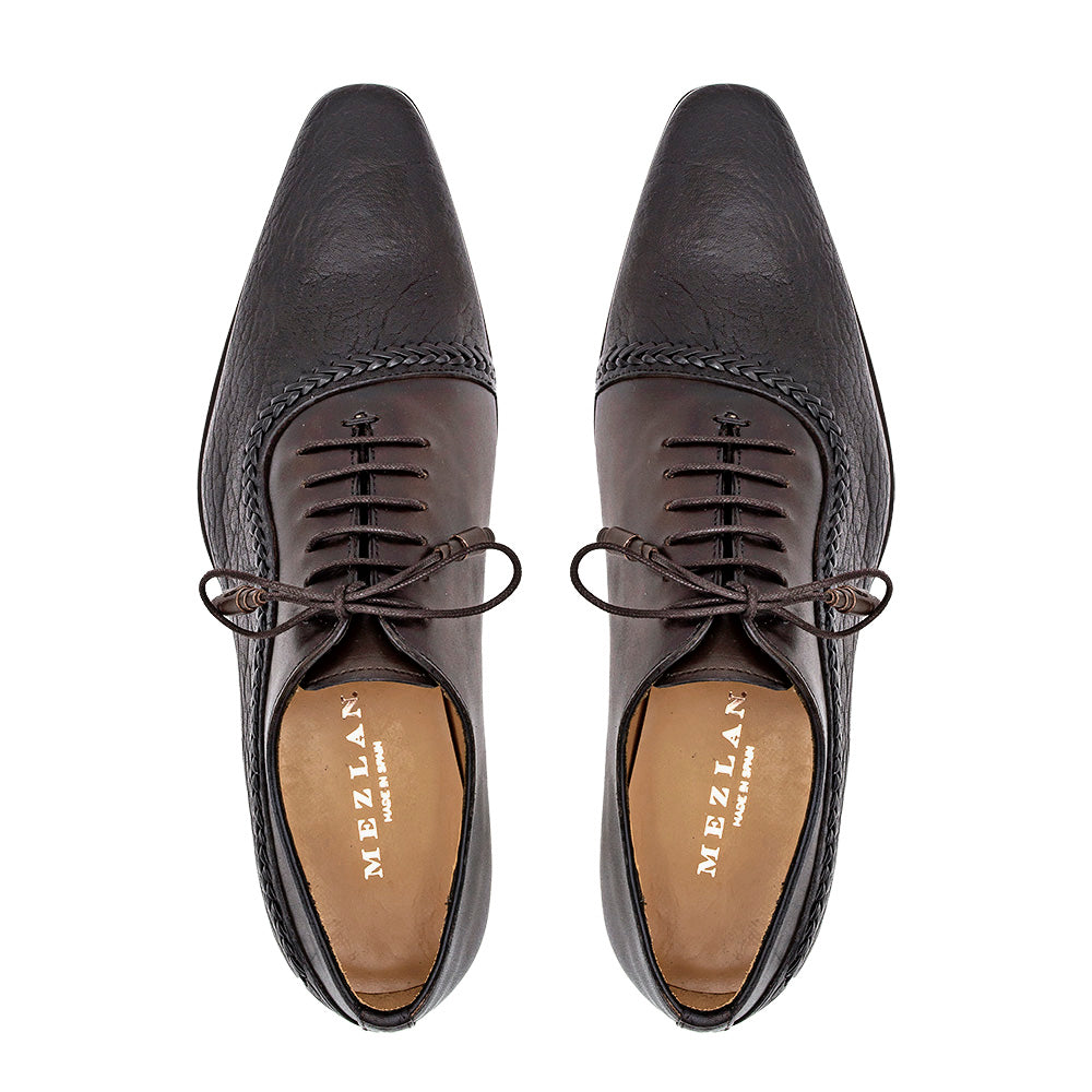 Pebbled/Patina Calf Oxford