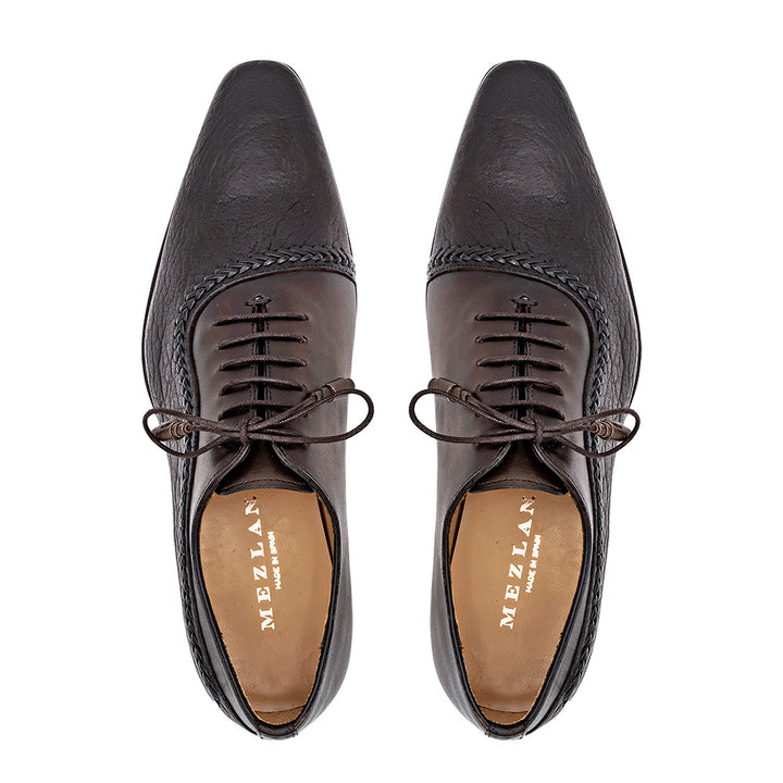 Pebbled/Patina Calf Oxford