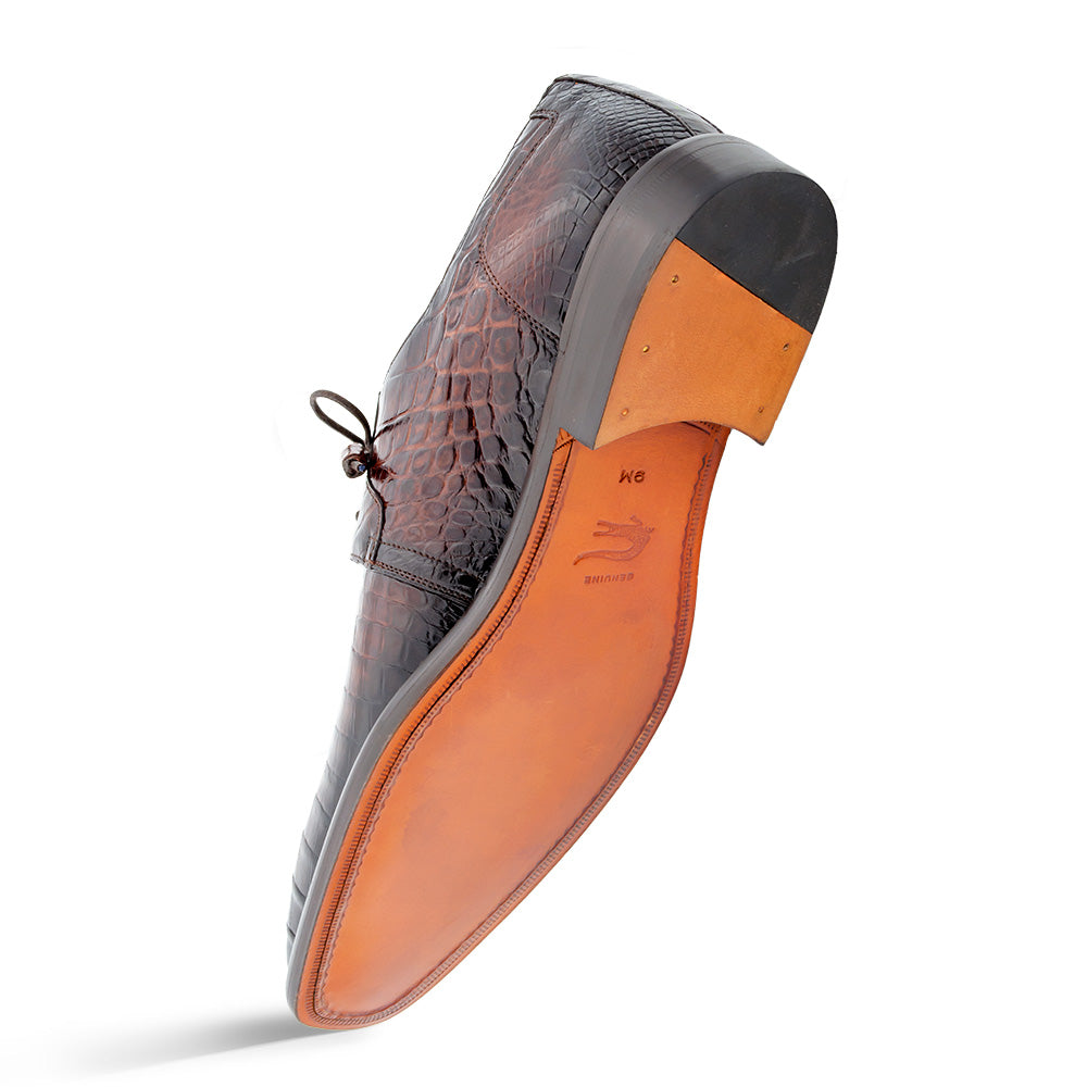 Mezlan crocodile derby outlet