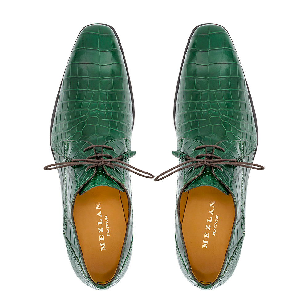 Dandy Alligator Lace Up