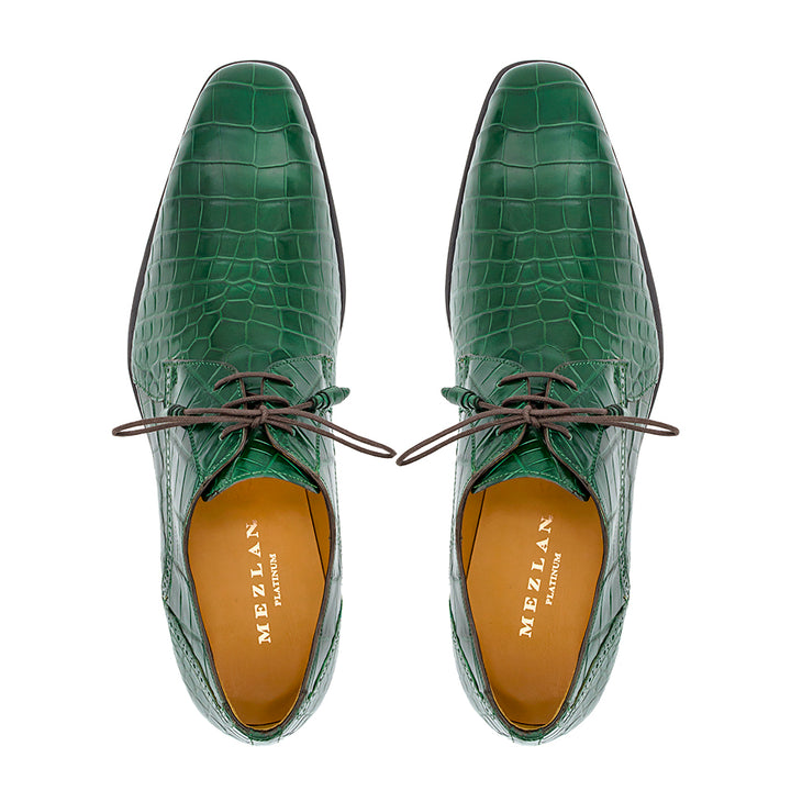 Dandy Alligator Lace Up