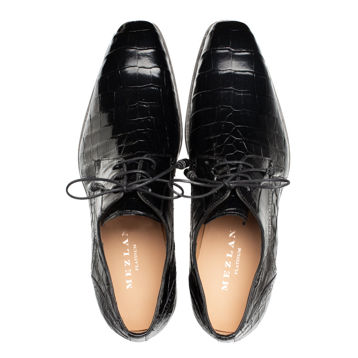 Dandy Alligator Lace Up