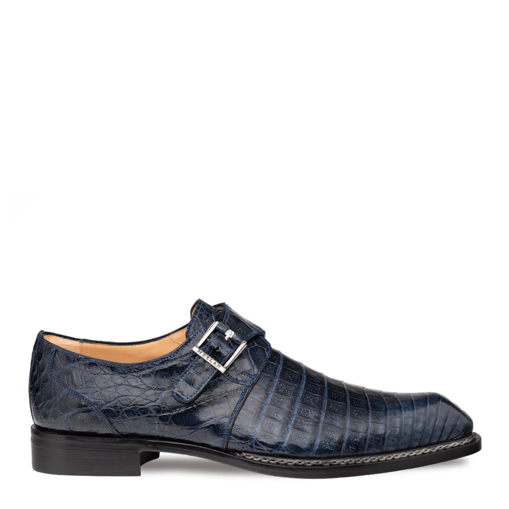 Gigolo Crocodile Monk Strap – Mezlan