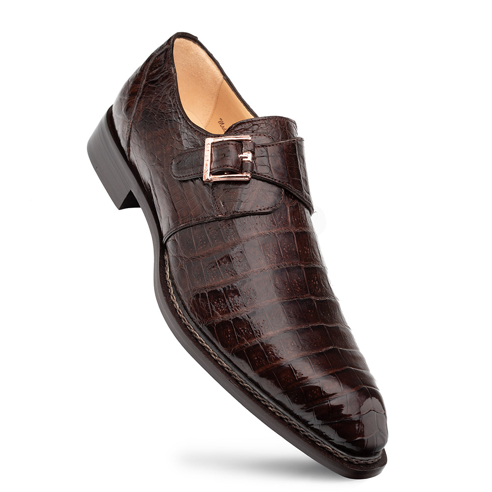 Gigolo Crocodile Monk Strap Mezlan