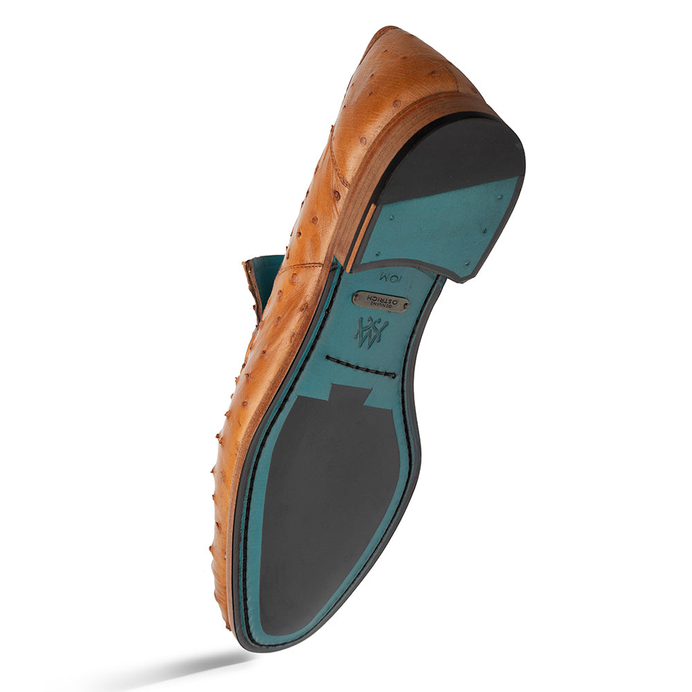 Menor Ostrich Slip On – Mezlan display picture 1