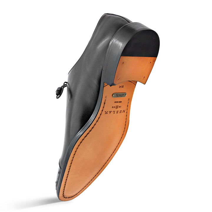 Bi-Tonal Ostrich/Calf Oxford