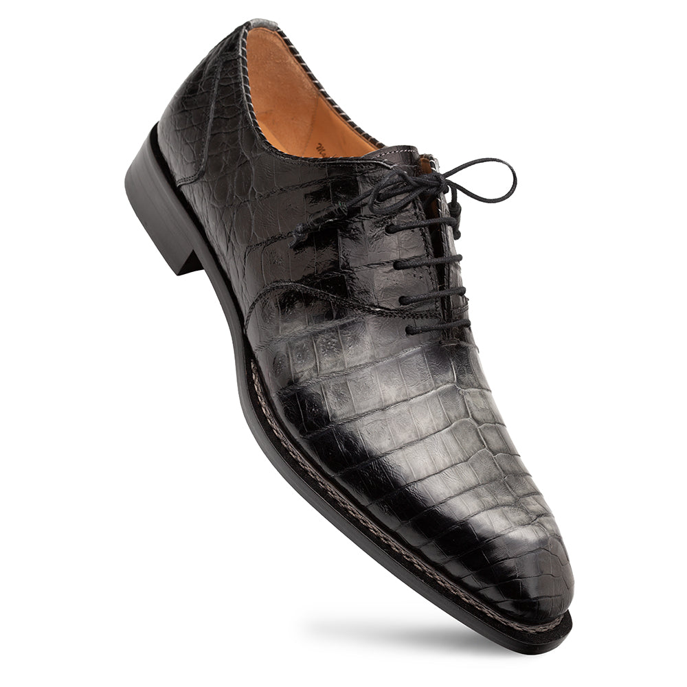 Westside Two-Tone Croc Oxford – Mezlan