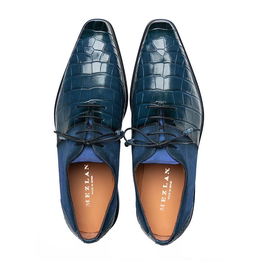 Alligator/Suede Oxford