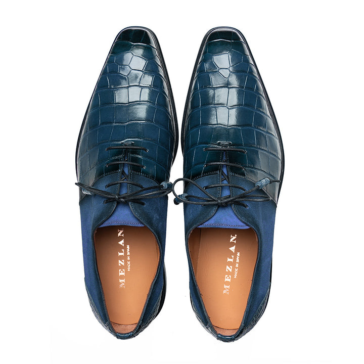 Alligator/Suede Oxford