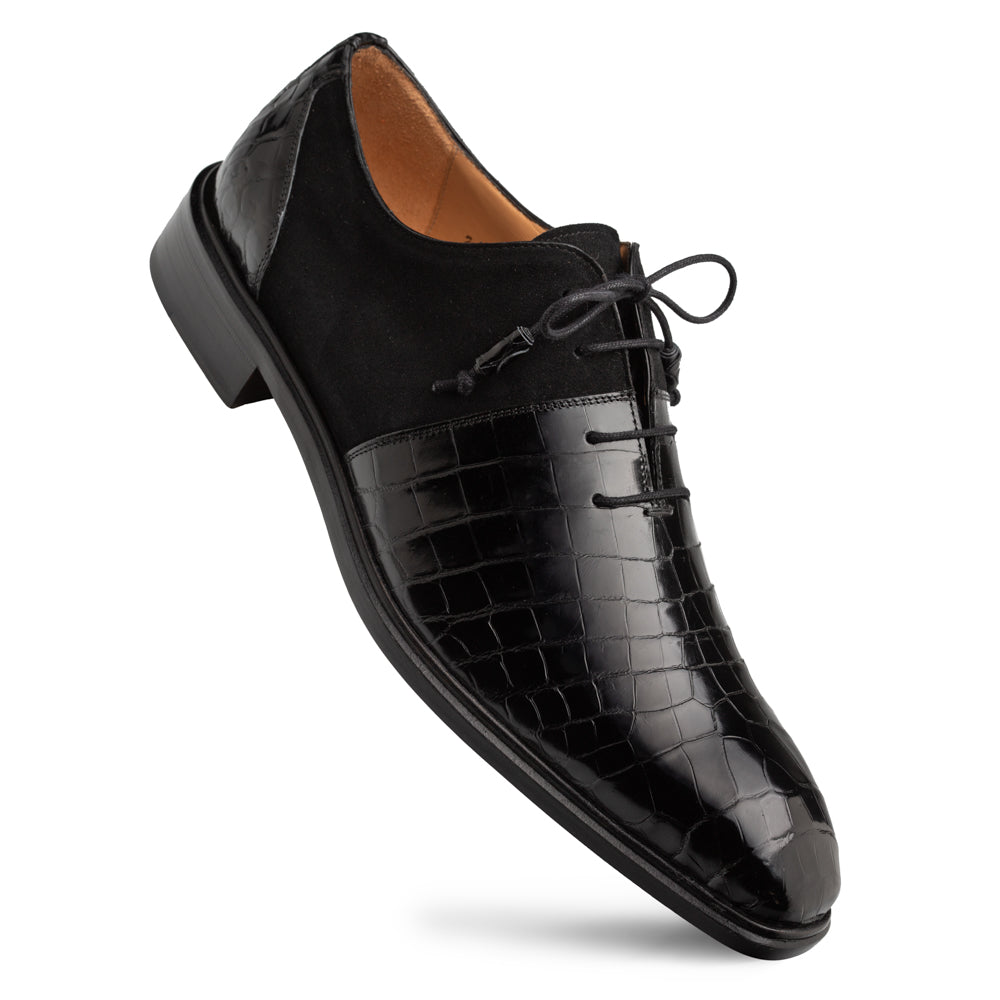 Alligator/Suede Oxford
