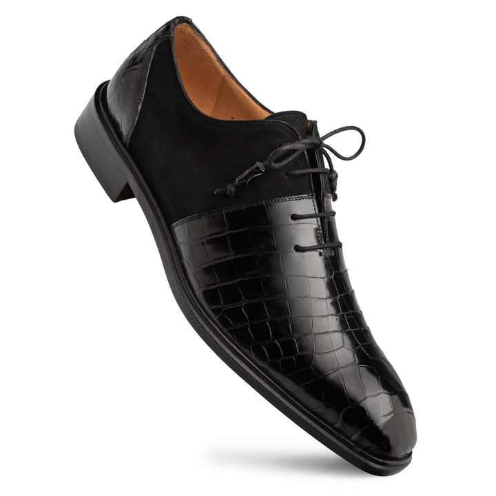 Alligator/Suede Oxford