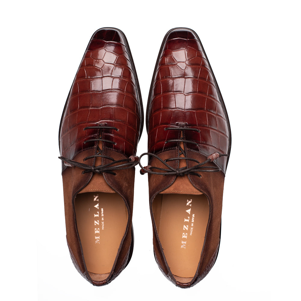 Alligator/Suede Oxford