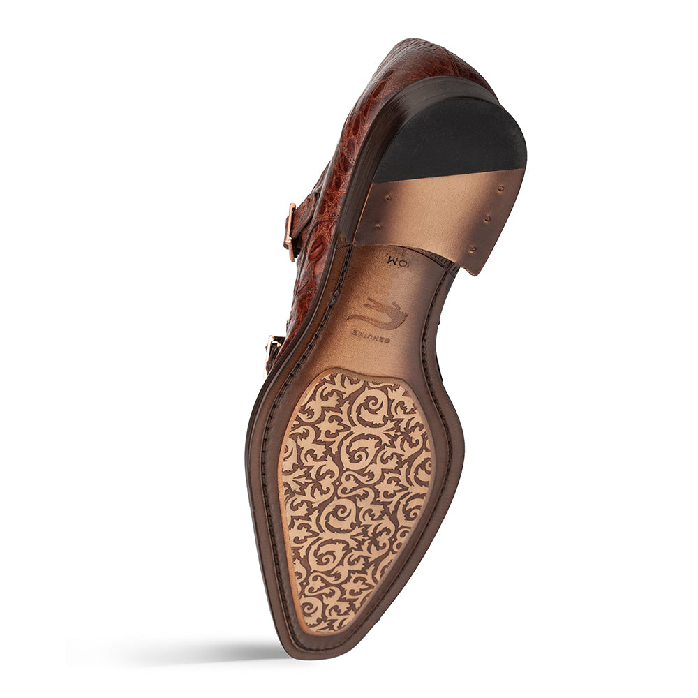 Doyers Crocodile Double Monk – Mezlan