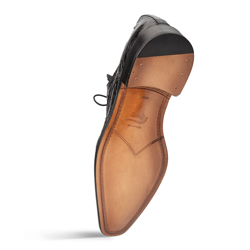 Riverside Crocodile Lace Up