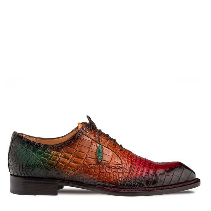 Marble Multi Tone Alligator Oxford