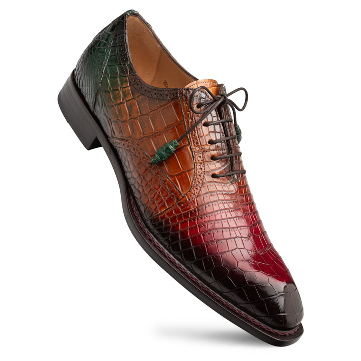 Marble Multi Tone Alligator Oxford