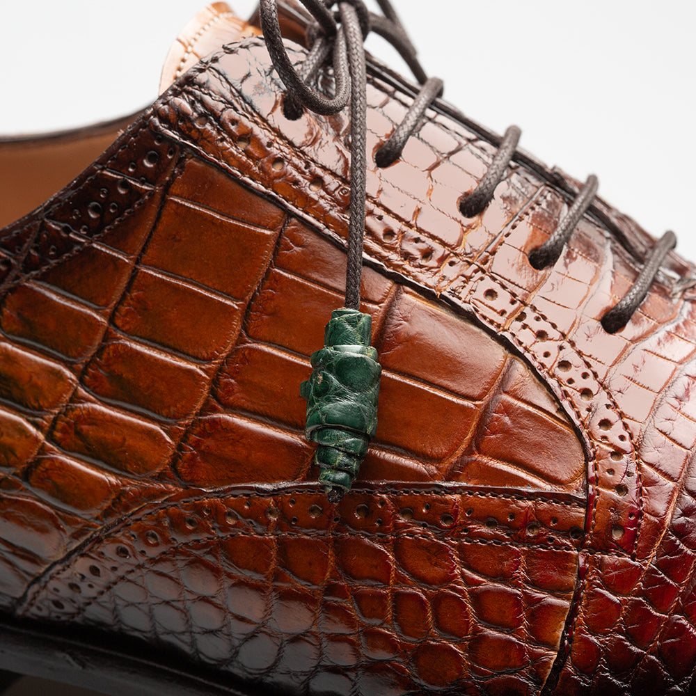 Marble Multi Tone Alligator Oxford