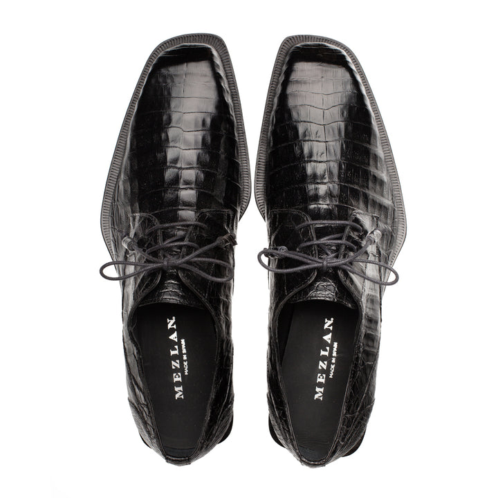 Ugo Crocodile Lace Up