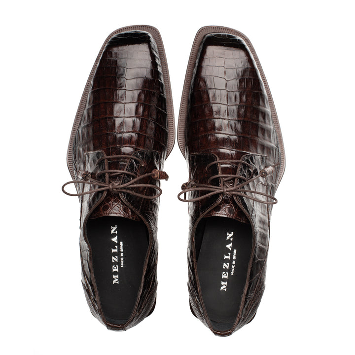 Ugo Crocodile Lace Up