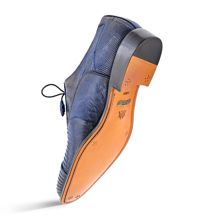Cap Toe Lizard Lace Up