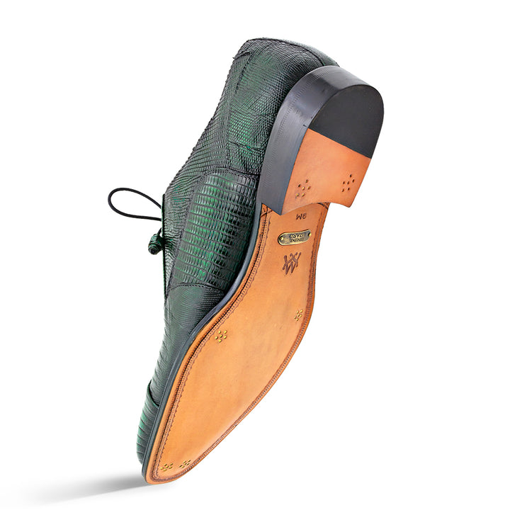 Cap Toe Lizard Lace Up