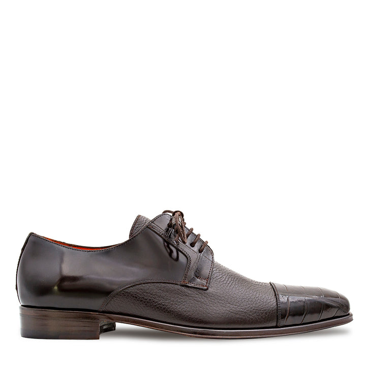 Alligator/Calf Lace Up