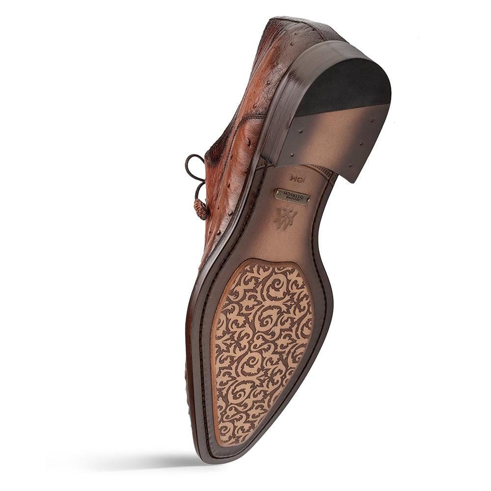 Ostrich Split toe Derby – Mezlan display picture 1