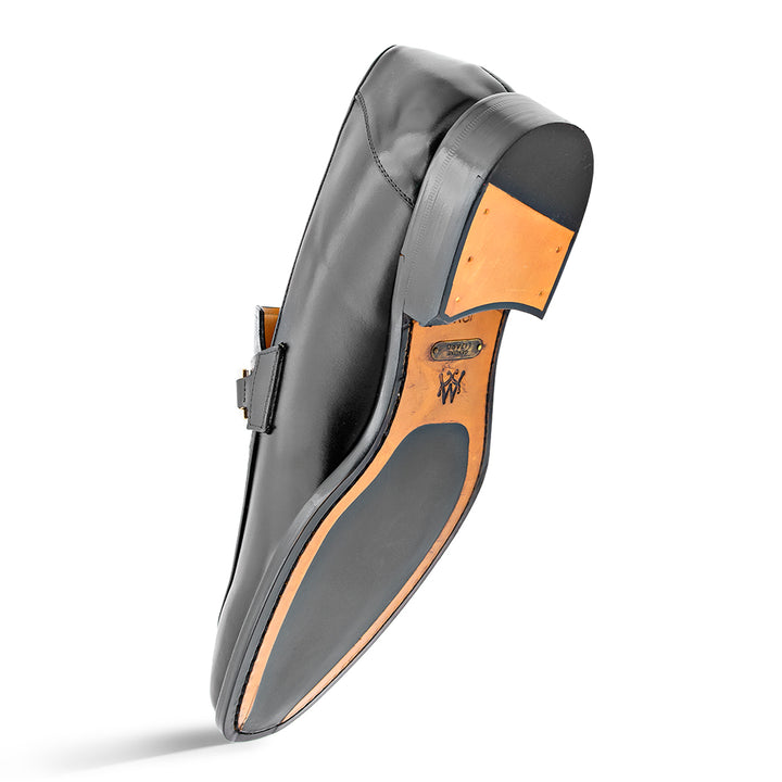 Lizard/Calf Ornament Slip On