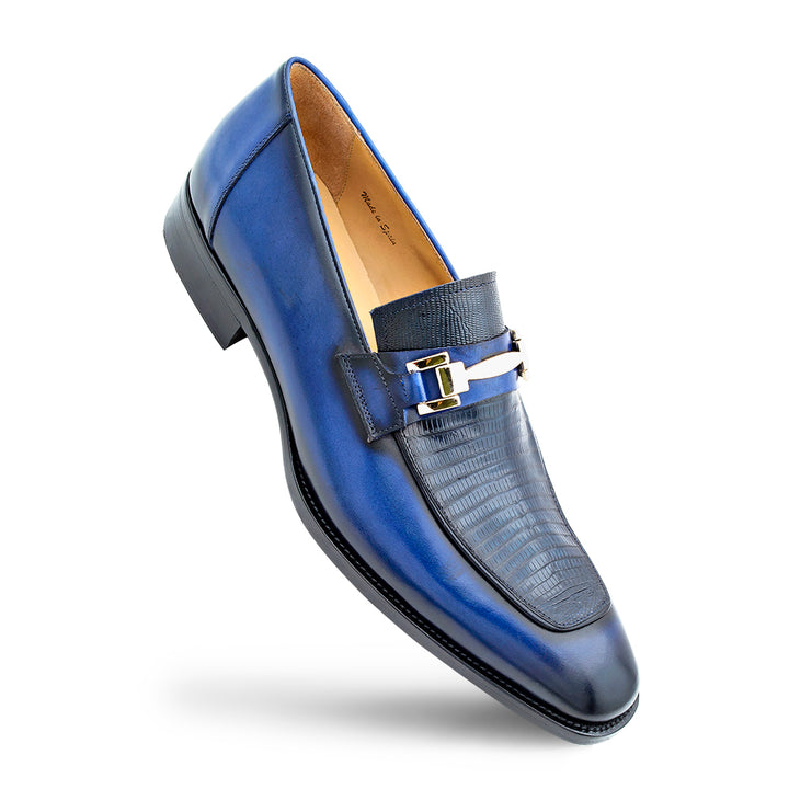 Lizard/Calf Ornament Slip On