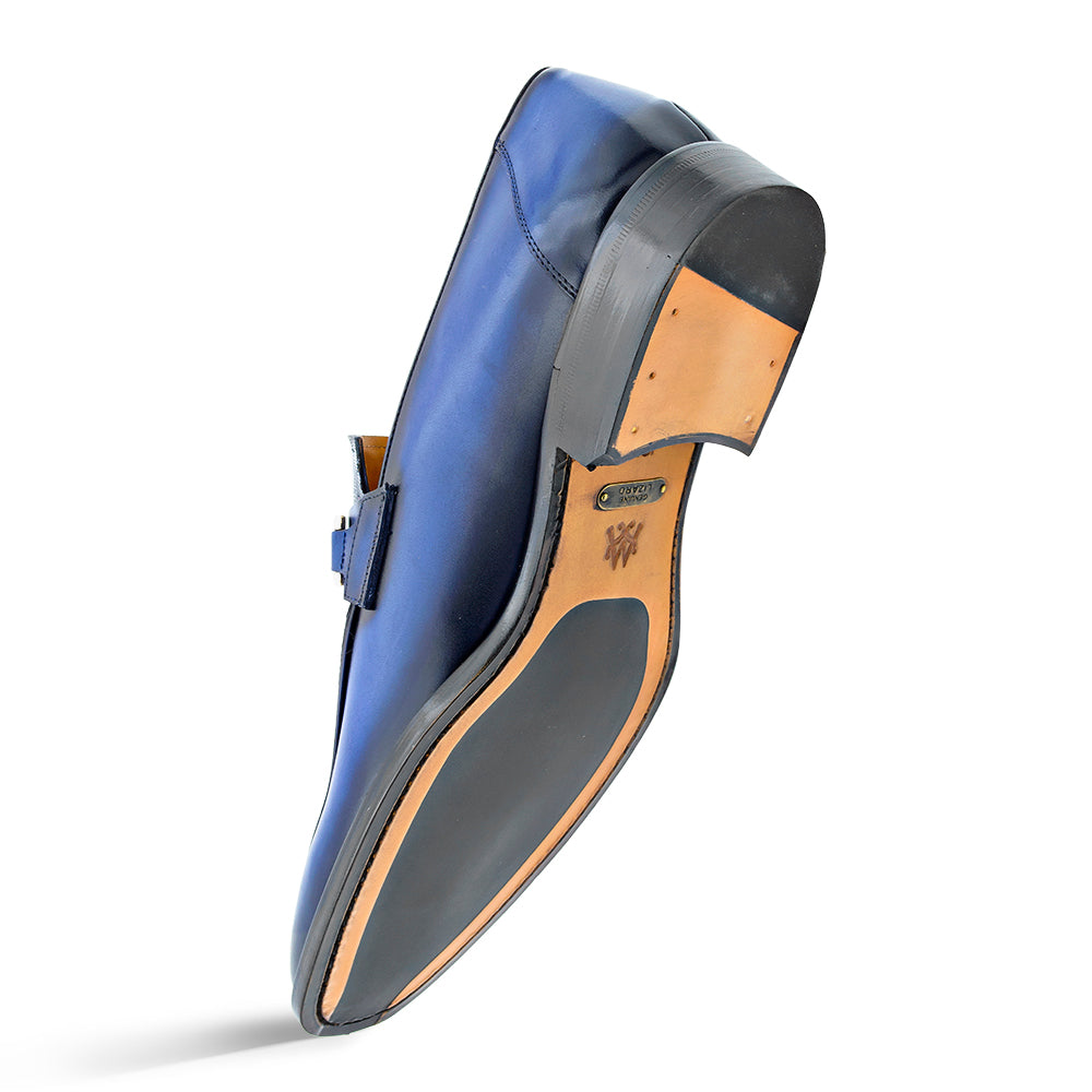 Lizard/Calf Ornament Slip On