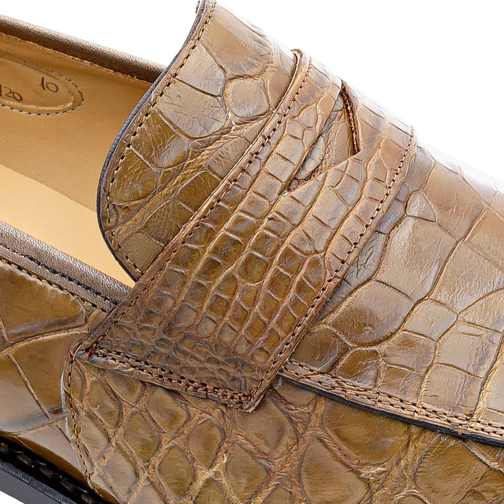 Alligator Penny Loafer