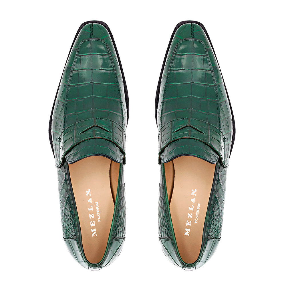Alligator Penny Loafer