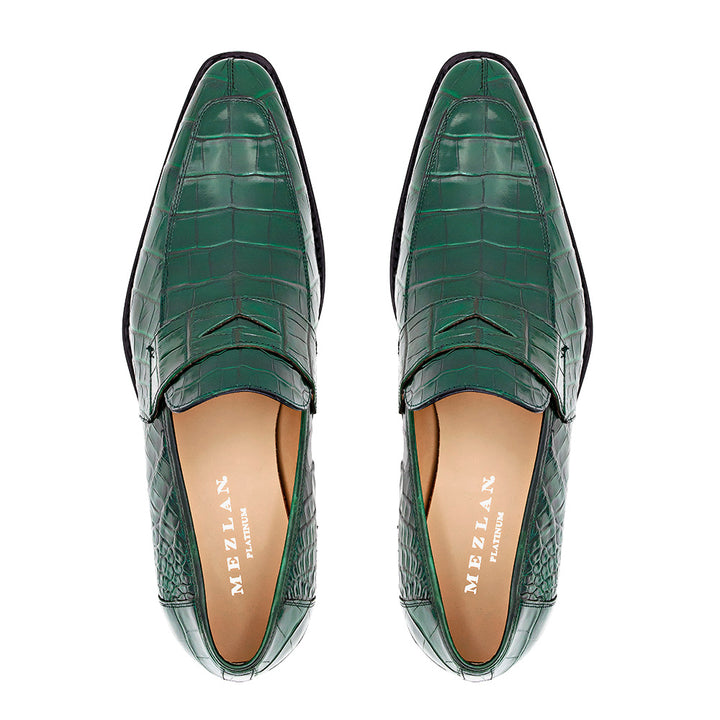 Alligator Penny Loafer
