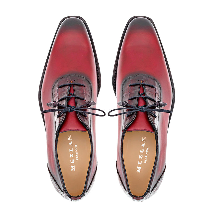 Patina Calf/Crocodile Oxford