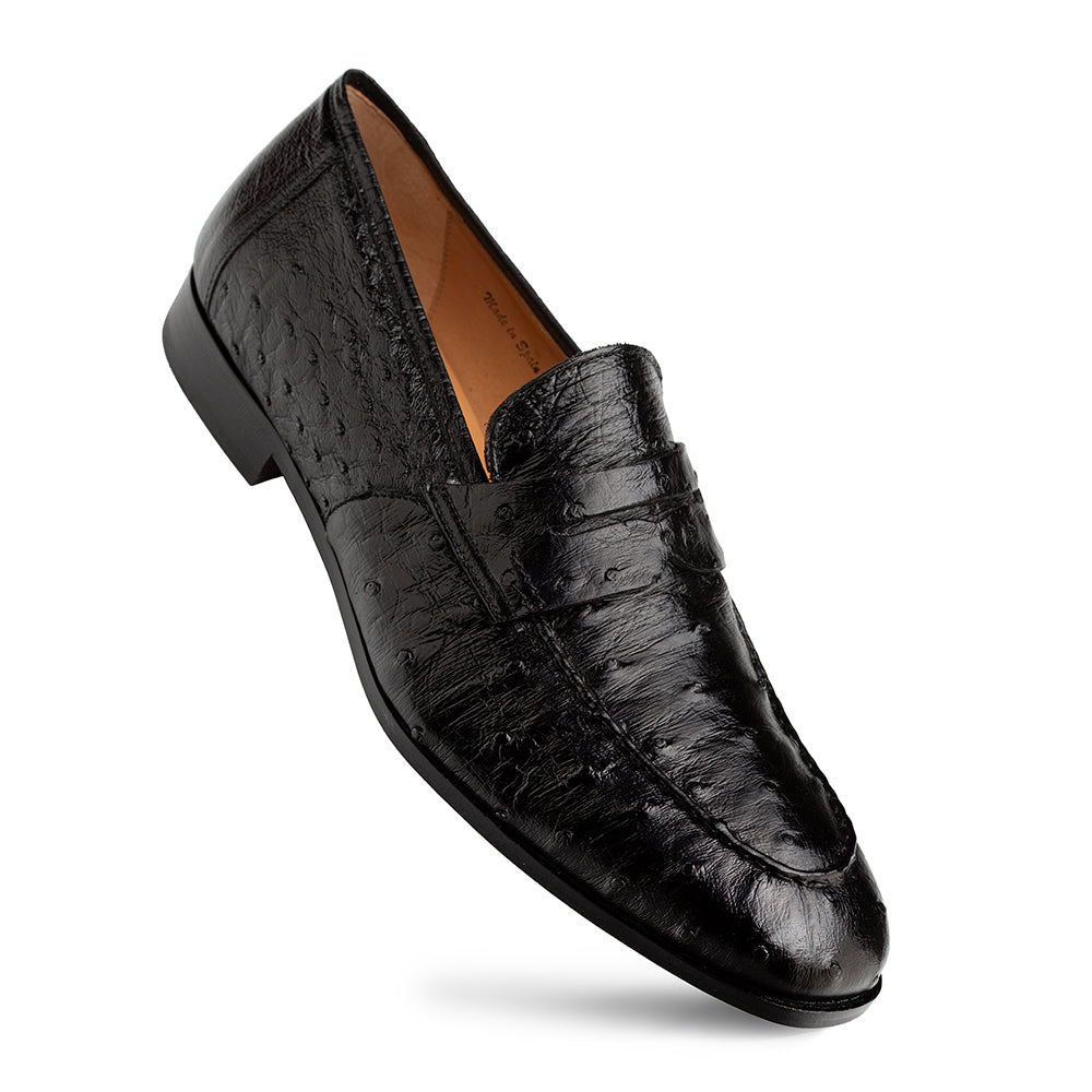 Nogales Ostrich Penny Loafer
