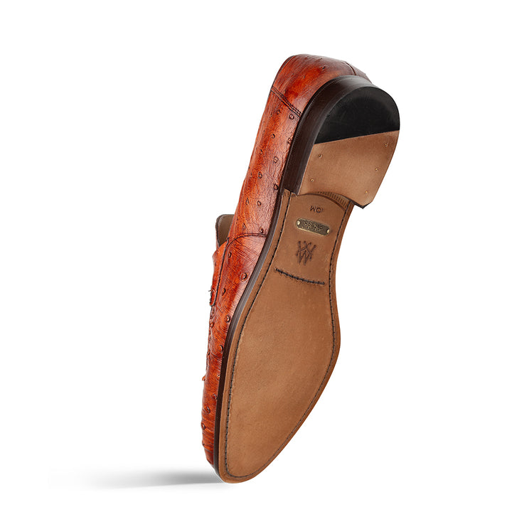Nogales Ostrich Penny Loafer