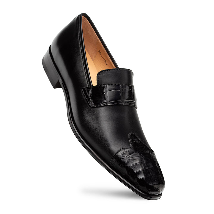 Croc/Patina Calf Loafer
