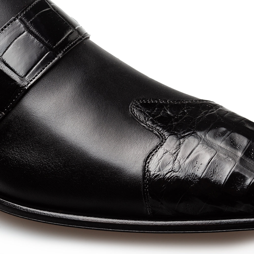 Croc/Patina Calf Loafer