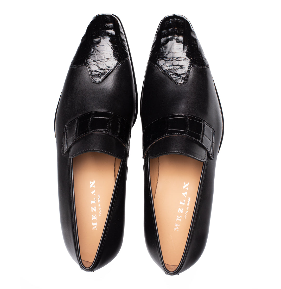 Croc/Patina Calf Loafer