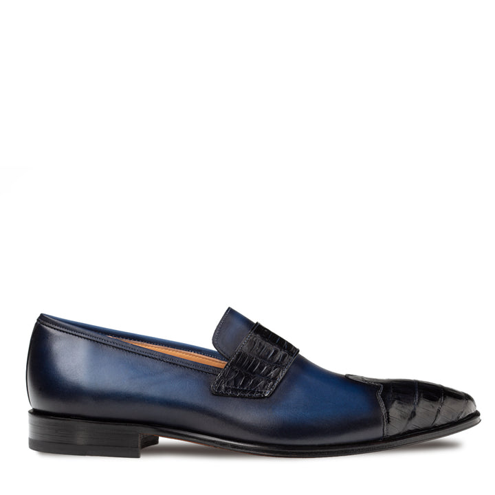 Croc/Patina Calf Loafer