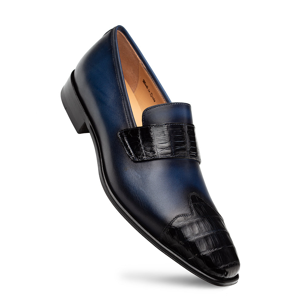 Croc/Patina Calf Loafer