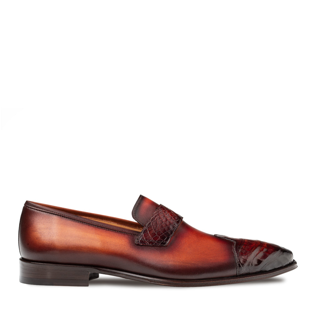 Croc/Patina Calf Loafer