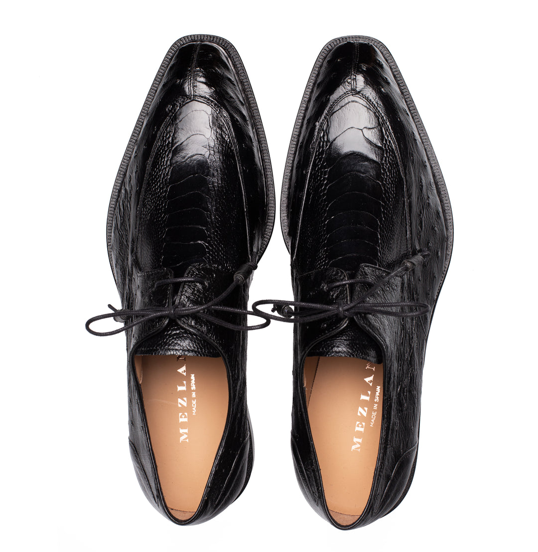 Cerler Ostrich Split Toe Derby
