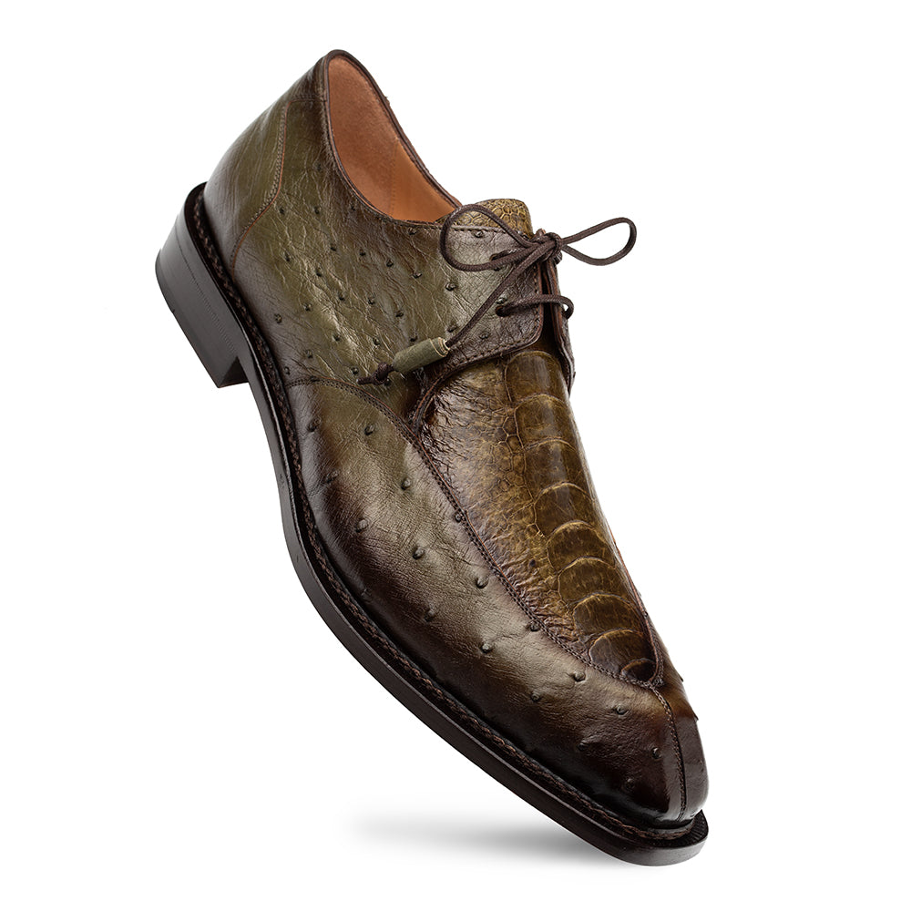 Cerler Ostrich Split Toe Derby