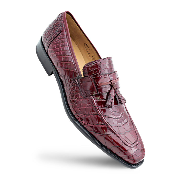 Alligator Tassel Loafer