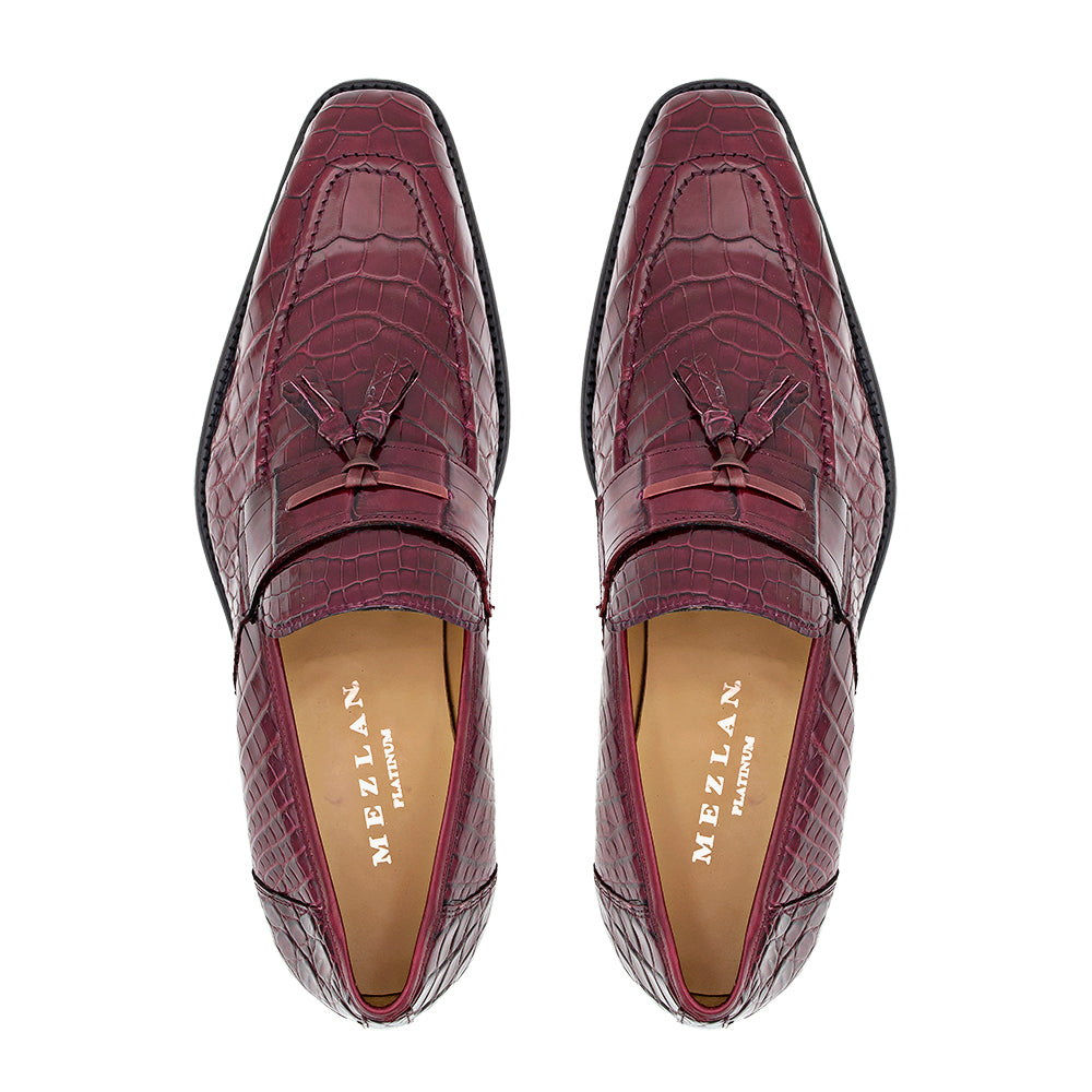 Alligator Tassel Loafer