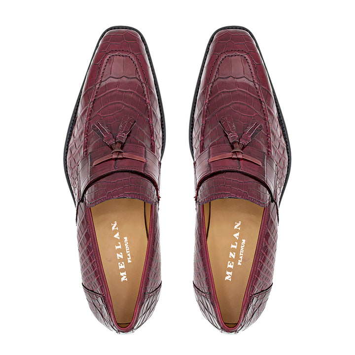 Alligator Tassel Loafer