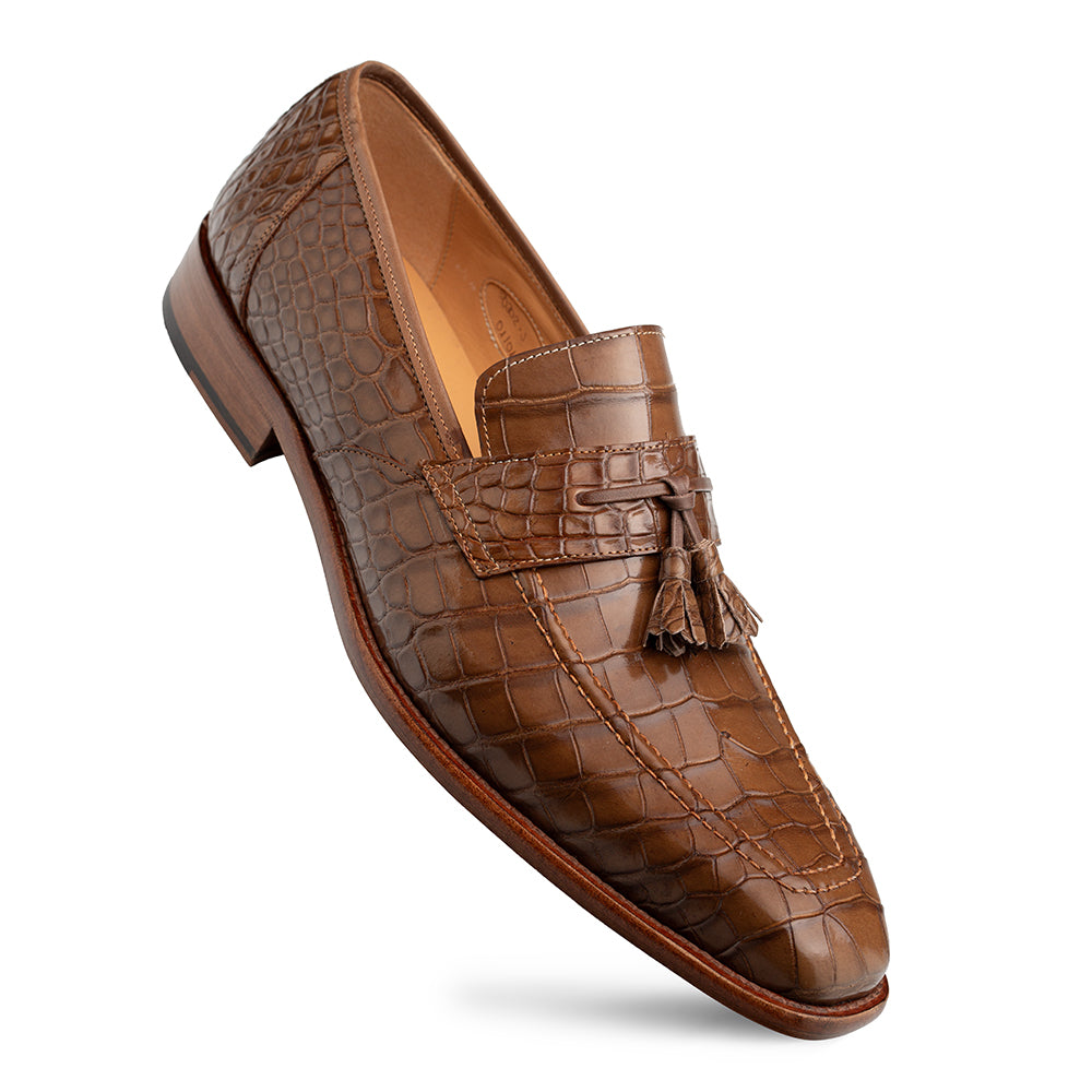 Alligator Tassel Loafer
