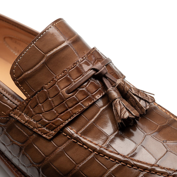 Alligator Tassel Loafer