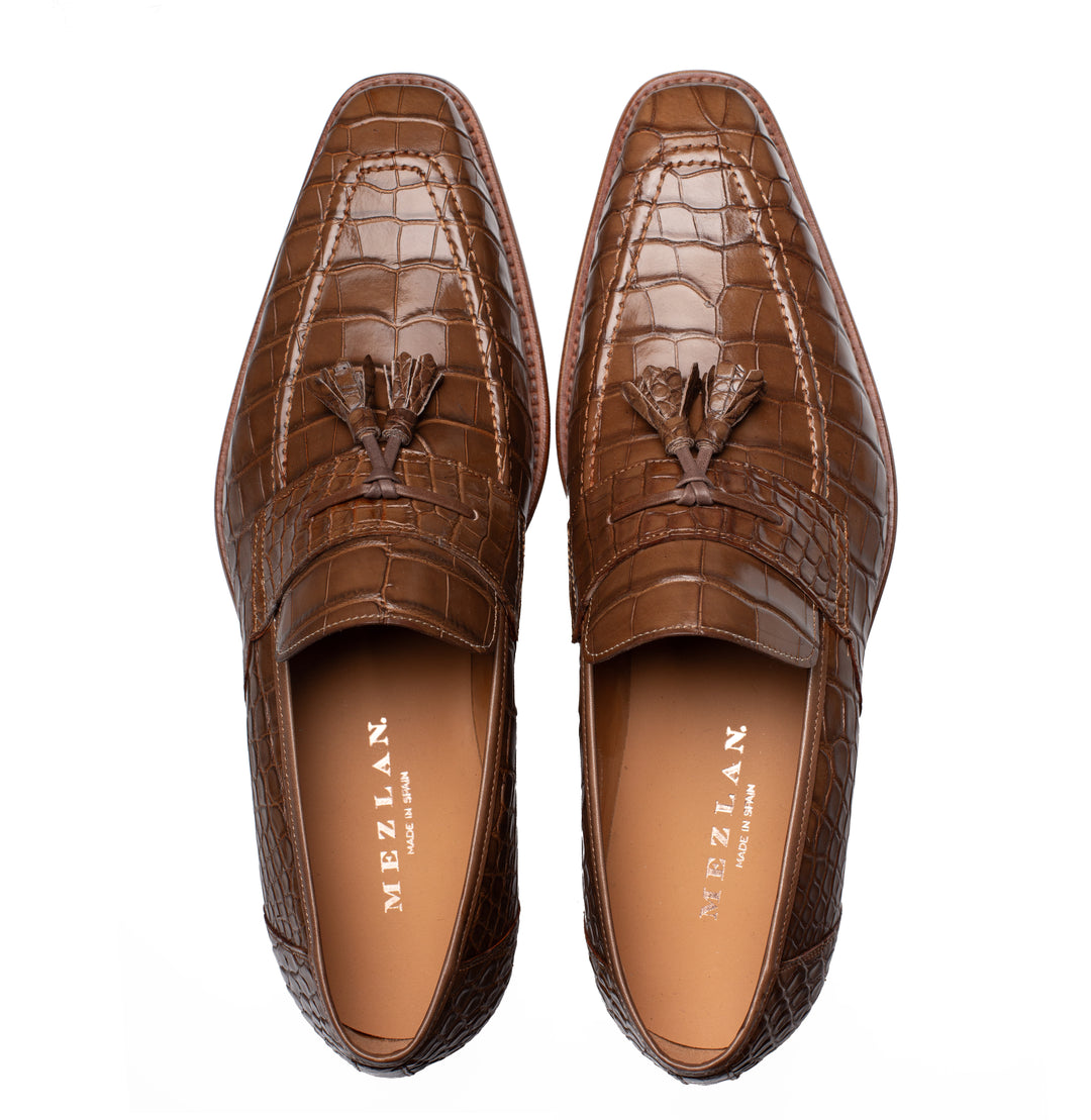 Alligator Tassel Loafer